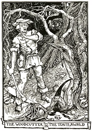 The Woodcutter in the Tontlawald